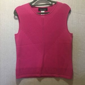 *3 for $20* Jones New York Hot Pink Knit Tank Top